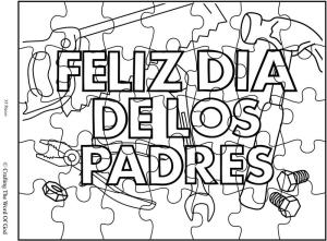 Feliz Dia De Los Padres 2 Rompecabezas
